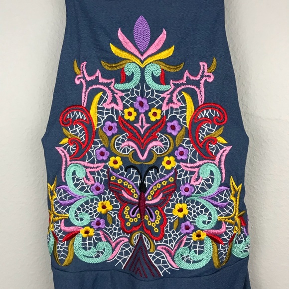 Nanette Lepore Emboidered One Piece - Picture 3 of 7